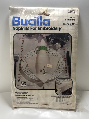 Tovaglioli vintage bucilla - vintage,