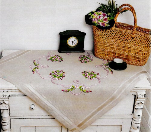 Kit tovaglia bouquet rose - "bouquet, di